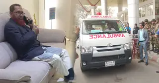 বিমানবন্দরে আটক ঠাকুরগাঁও জেলা জামায়াত আমির ‘অসুস্থ’, হাসপাতালে ভর্তি